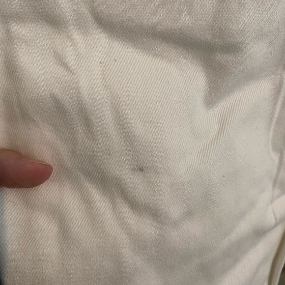 NWT Forever 21 White Cargo Pants - Picture 5 of 5